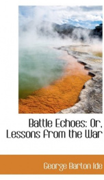 battle echoes or lessons from the war_cover