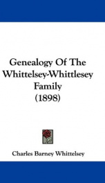 genealogy of the whittelsey whittlesey family_cover