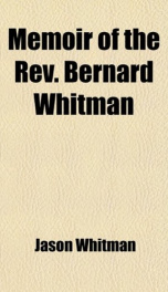 memoir of the rev bernard whitman_cover
