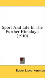 sport and life in the further himalaya_cover