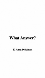 What Answer?_cover