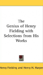 the genius of henry fielding with selections from his works_cover