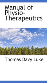 manual of physio therapeutics_cover