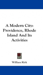a modern city providence rhode island and its activities_cover