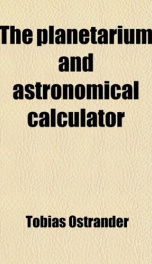 the planetarium and astronomical calculator_cover
