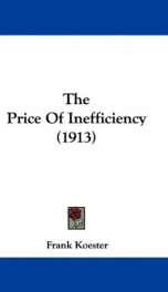 the price of inefficiency_cover