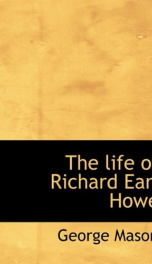 the life of richard earl howe_cover