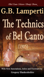 the technics of bel canto_cover