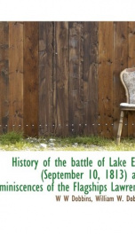 history of the battle of lake erie_cover
