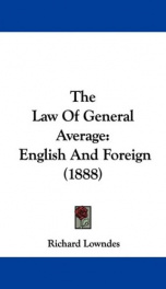 the law of general average english and foreign_cover