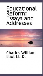 educational reform essays and addresses_cover