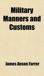 military manners and customs_cover