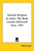 natural religion in india the rede lecture_cover