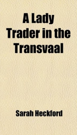 a lady trader in the transvaal_cover