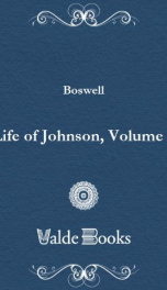Life of Johnson, Volume 5_cover