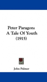 peter paragon a tale of youth_cover