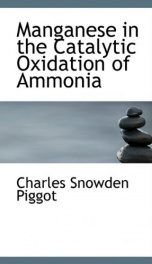 manganese in the catalytic oxidation of ammonia_cover