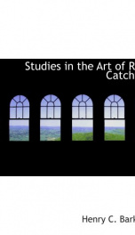 studies in the art of rat catching_cover