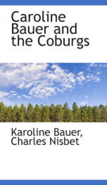 caroline bauer and the coburgs_cover