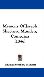 memoirs of joseph shepherd munden comedian_cover