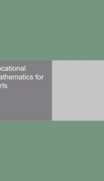 vocational mathematics for girls_cover