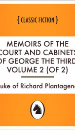 Memoirs of the Court and Cabinets of George the Third, Volume 2 (of 2)_cover