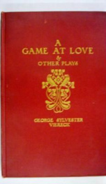 a game at love and other plays_cover
