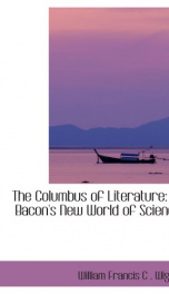 the columbus of literature_cover