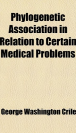 phylogenetic association in relation to certain medical problems_cover