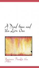 a dead issue and the live one_cover
