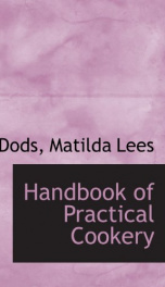 handbook of practical cookery_cover