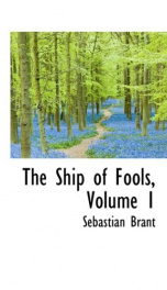 The Ship of Fools, Volume 1_cover