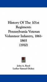 history of the 101st regiment pennsylvania veteran volunteer infantry 1861 1865_cover