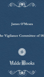 The Vigilance Committee of 1856_cover