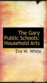 the gary public schools household arts_cover