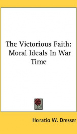 the victorious faith moral ideals in war time_cover