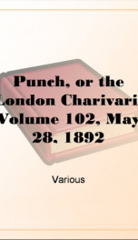 Punch, or the London Charivari, Volume 102, May 28, 1892_cover