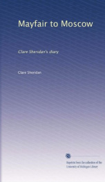 mayfair to moscow clare sheridans diary_cover