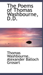 the poems of thomas washbourne d d_cover