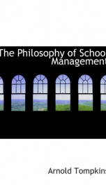 the philosophy of school management_cover