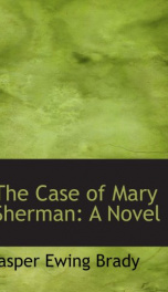 the case of mary sherman a novel_cover