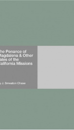 The Penance of Magdalena &amp; Other Tales of the California Missions_cover