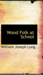 Wood Folk at School_cover