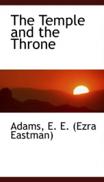 the temple and the throne_cover