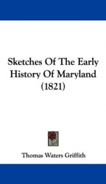 sketches of the early history of maryland_cover