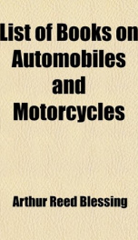 list of books on automobiles and motorcycles_cover