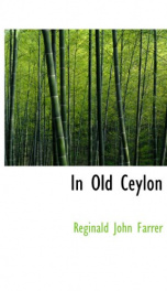 in old ceylon_cover