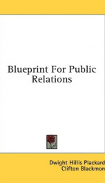 blueprint for public relations_cover
