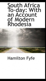 south africa to day with an account of modern rhodesia_cover