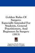 golden rules of surgery especially intended for students general practitioners_cover